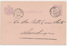 Kleinrondstempel Aalten 1889