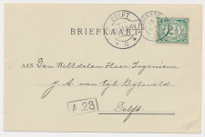 Kleinrondstempel Abbekerk 1911