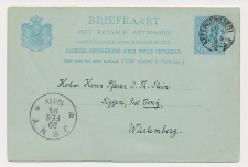 Kleinrondstempel Afferden (Limb) 1894 - Briefkaart G. 28