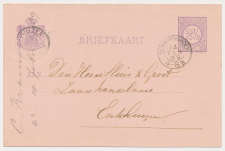 Kleinrondstempel Benningbroek 1889