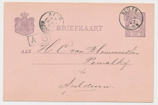 Kleinrondstempel Beilen 1897 - Afz. De Brievengaarder 