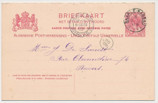 Kleinrondstempel Baarle Nassau 1909 - Briefkaart G. 72