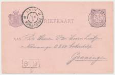 Kleinrondstempel Bakkeveen 1899