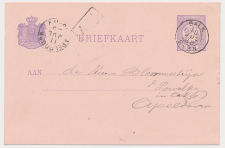 Kleinrondstempel Balk 1885 - Afz. Postkantoor