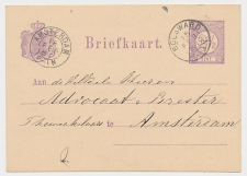 Kleinrondstempel Bolsward 1881
