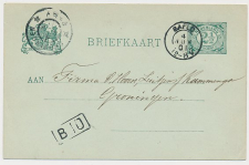 Kleinrondstempel Baflo 1901