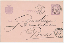 Kleinrondstempel Beek en Donk - Veghel - Boxtel 1888