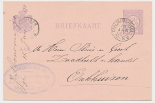 Kleinrondstempel Berlikum (Friesl:) 1891