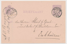 Kleinrondstempel Bergum 1884