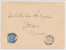 Kleinrondstempel Brielle 1895