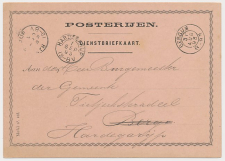 Kleinrondstempel Bergum 1893