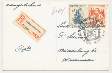 FDC / 1e dag Em. De Ruyter 1957 - Vlissingen Autopostkantoor
