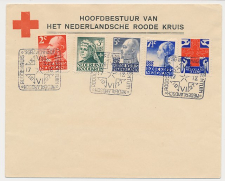 FDC / 1e dag Em. Rode Kruis 1927