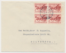 Hilversum FDC / 1e dag Em. Dag van de Postzegel 1943