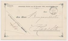 Kleinrondstempel Dwingeloo 1900