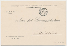 Kleinrondstempel Dubbeldam 1899