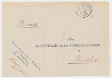 Kleinrondstempel Delfshaven 1879 - Datum vroeger dan bekend 
