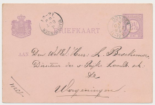 Kleinrondstempel Dongen 1889