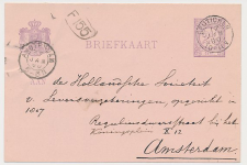 Kleinrondstempel Deutichem 1890
