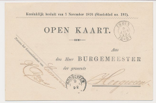 Kleinrondstempel Emmen 1892