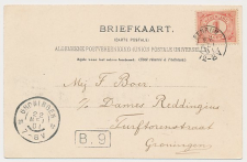 Kleinrondstempel Eenrum 1901