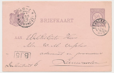 Kleinrondstempel Franeker 1898