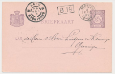 Kleinrondstempel Ferwerd 1899