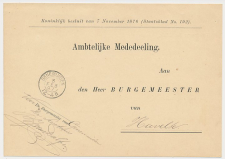 Kleinrondstempel Genemuiden 1897