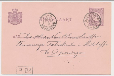 Doezum - Kleinrondstempel Grootegast 1896
