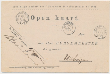 Kleinrondstempel Grijpskerk - Onderdendam - Uithuizen 1888