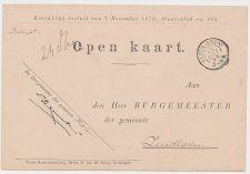 Kleinrondstempel Haren (Gron:) 1896
