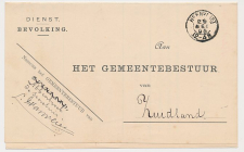 Abbenbroek - Kleinrondstempel Heenvliet 1895