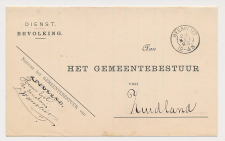 Kleinrondstempel Heenvliet 1895