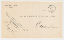 Kleinrondstempel Heenvliet 1892