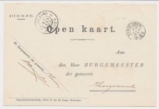 Kleinrondstempel Haren (Gron:) 1897