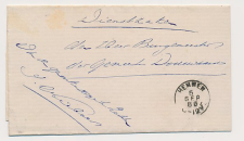 Kleinrondstempel Hemmen 1886