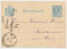 Kleinrondstempel Helden-Pann: 1881