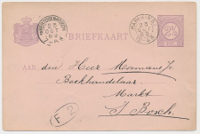Kleinrondstempel Haren (N:B) 1889