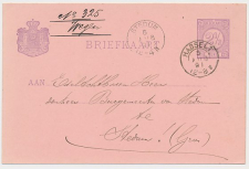 Kleinrondstempel Hasselt 1891