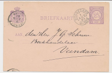 Kleinrondstempel Hoogezand 1891