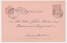 Kleinrondstempel Huizen (N:H:) 1894