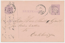 Kleinrondstempel Hijpolijtushoef - Wieringen - Enkhuizen 1890