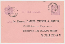 Kleinrondstempel Hardenberg 1891