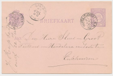Kleinrondstempel Hijpolijtushoef - Wieringen - Enkhuizen 1888