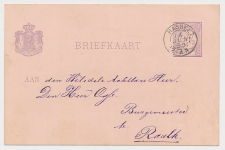 Kleinrondstempel Hasselt 1886