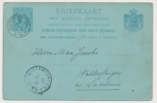 Kleinrondstempel Hazerswoude (Rijnd:) 1894 