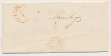 Distributiekantoor Zevenbergen - Breda - s Gravenhage 1848