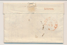 Vreeland - Distributiekantoor Loenen - Utrecht - Dordrecht 1836