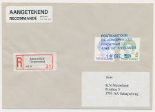 MiPag / Mini Postagentschap Aangetekend Meeuwen 1994