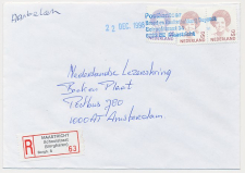 MiPag  Mini Postagentschap Aangetekend Maastricht Borgharen 1998
